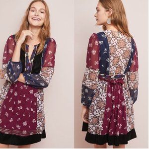 Anthropologie Maeve Quartier Latin Dress